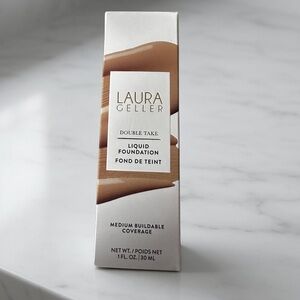 Laura Gellar Double Take Liquid Foundation in Sand